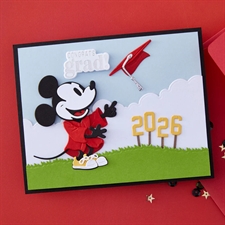 Spellbinders Dies - Classic Mouse Graduation
