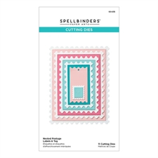 Spellbinders Dies - Nested Postage Labels & Tag