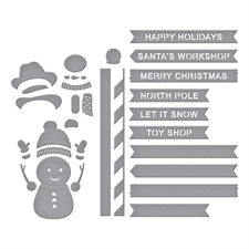 Spellbinders Dies - Simon Hurley / North Pole Sentiments