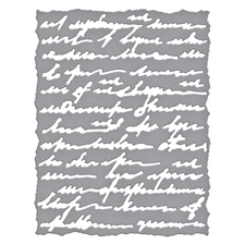 Spellbinders Dies - Beautifully Imperfect / Deckle Edge Script