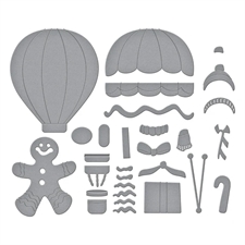 Spellbinders - Candy Christmas / Gingerbread Delivery