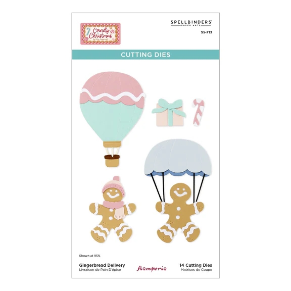 Spellbinders - Candy Christmas / Gingerbread Delivery