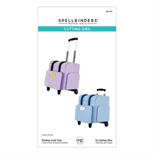 Spellbinders Dies - We all have Baggage / Rolling Craft Tote