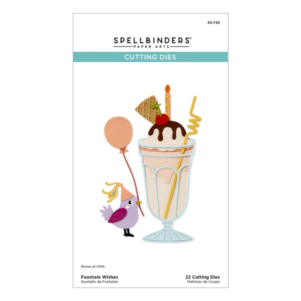 Spellbinders Dies - Happier Hour / Fountain Wishes