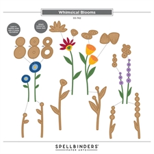 Spellbinders Dies - Whimsical Village / Whimsical Blooms