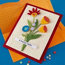 Spellbinders Dies - Whimsical Village / Whimsical Blooms