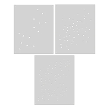 Hero Arts Stencil - Scattered Stars