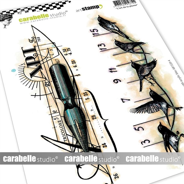 Carabelle Studio Cling Stamp Large - L\'Art de la Plume