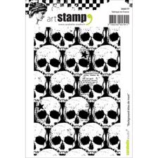 Carabelle Studio Cling Stamp Large - Tetes de Mort