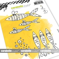 Carabelle Studio Cling Stamp Large - Keep Swimming