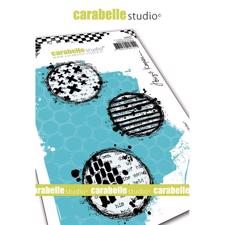 Carabelle Studio Cling Stamp Large - Textured Circles