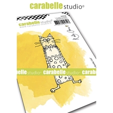 Carabelle Studio Cling Stamp Medium - Little Kooky Cat