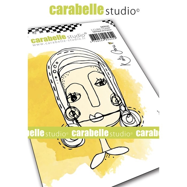 Carabelle Studio Cling Stamp Medium - Face: Pixie