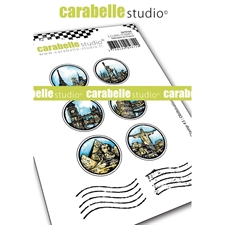 Carabelle Studio Cling Stamp Medium - My Stamp #3: Oblitérations