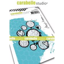 Carabelle Studio Cling Stamp Medium - Lovely Circles