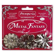Stamperia Metal Fantasy Flowers