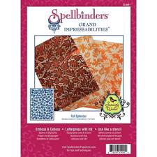 Spellbinders Impressabilities 8x11" - Fall Splendor