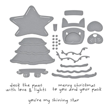 Spellbinders Stamp & Dies - Merry Mischief / Deck the Paws