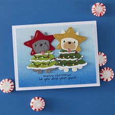 Spellbinders Stamp & Dies - Merry Mischief / Deck the Paws