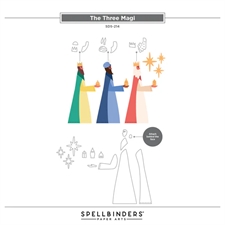 Spellbinders Stamps & Dies - The Three Magic