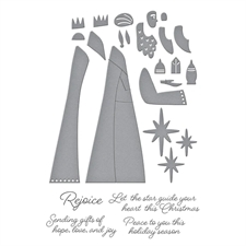 Spellbinders Stamps & Dies - The Three Magic