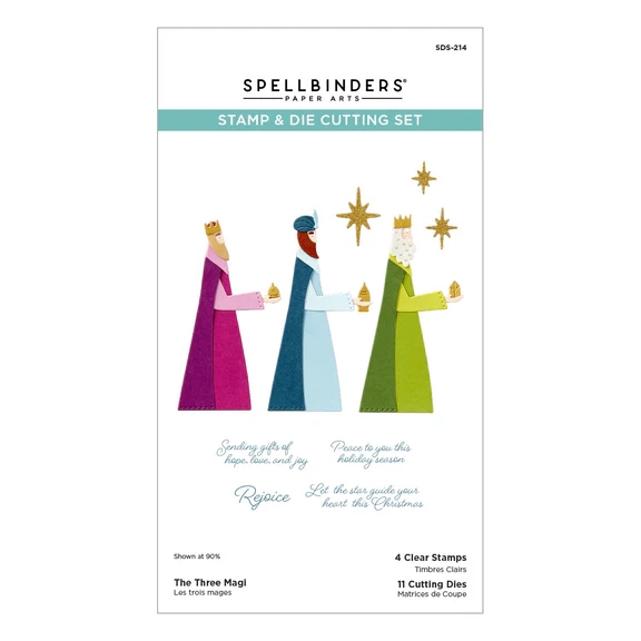 Spellbinders Stamps & Dies - The Three Magic