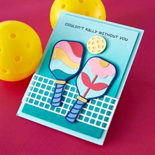 Spellbinders Stamp & Dies - This is Life / Born to Dink