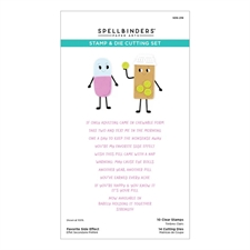 Spellbinders Stamp & Dies - This is Life / Favorite Side Effect