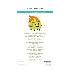 Spellbinders Stamp & Dies - This is Life / Dumpster Fire