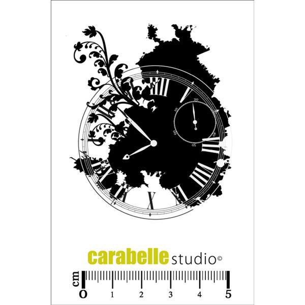 Carabelle Studio Cling Stamp Mini - Collage Horloge