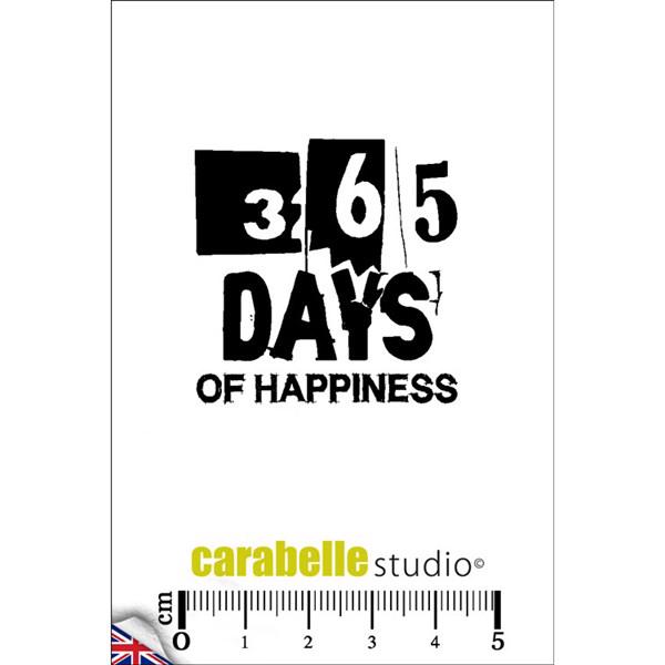 Carabelle Studio Cling Stamp Mini - 365 Days of Happiness