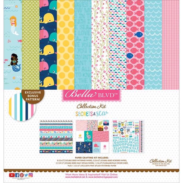 Bella Blvd Collection Kit 12x12" - Secrets of the Sea / Girl