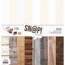 Simple Stories Paper Pack 12x12" -  Color Vibe BASICS