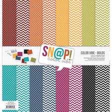 Paper Pack 12x12" - Simple Stories / Color Vibe Bolds