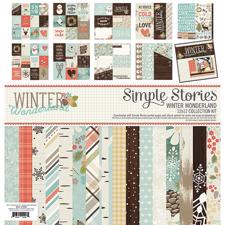 Paper Pack 12x12" Collection - Simple Stories / Winter Wonderland