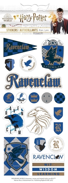 Paper House Stickers - Faux Enamel Harry Potter Ravenclaw House Pride