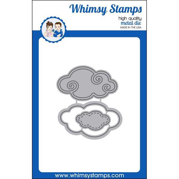 Whimsy Stamps DIE - Stitched Cloud