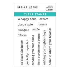 Spellbinders Dies - Whimsical Village / I Want it All BUNDLE (5 dele)