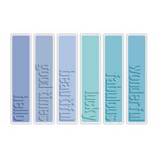 Sizzix Shadowpress Embossing Folders - Tim Holtz / Authentic Set