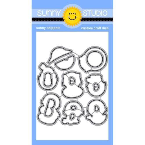 Sunny Studio Stamps - DIES / Sealiously Sweet