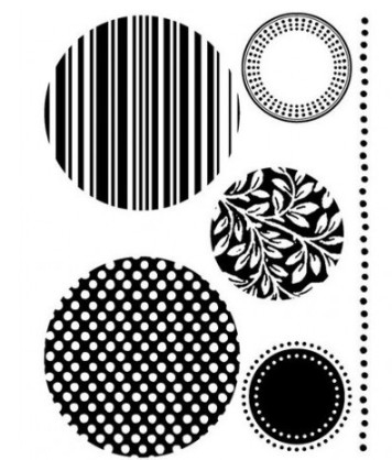 Artemio Mini Clearstamp - Circles
