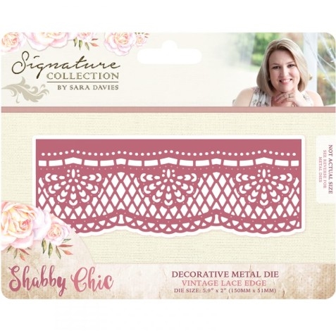Crafters Companion Die - Shabby Chic / Vintage Lace Edge