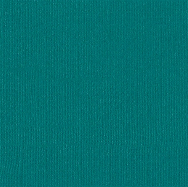 Bazzill Karton 12x12" - Blue Calypso