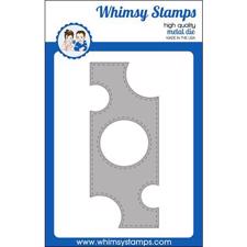 Whimsy Stamps DIE - Slimline Swiss Dot