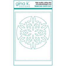Gina K Design Die - Snowflake Circle Cover Plate