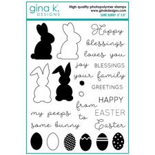 Gina K Design Clear Stamps - Some Bunny