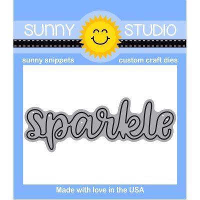 Sunny Studio Stamps - DIES / Sparkle Word
