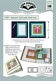 Karen Burniston Die - Square Cascade Add-On