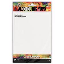 Tim Holtz Alcohol Ink YUPO Paper - White