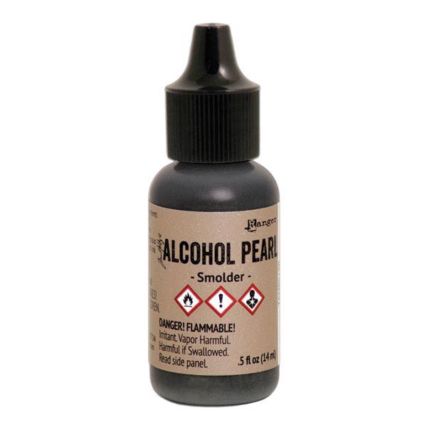 Alcohol Ink Pearls - Smolder 